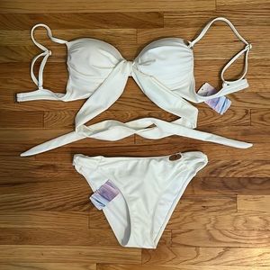 White Bikini. Tags Attached.